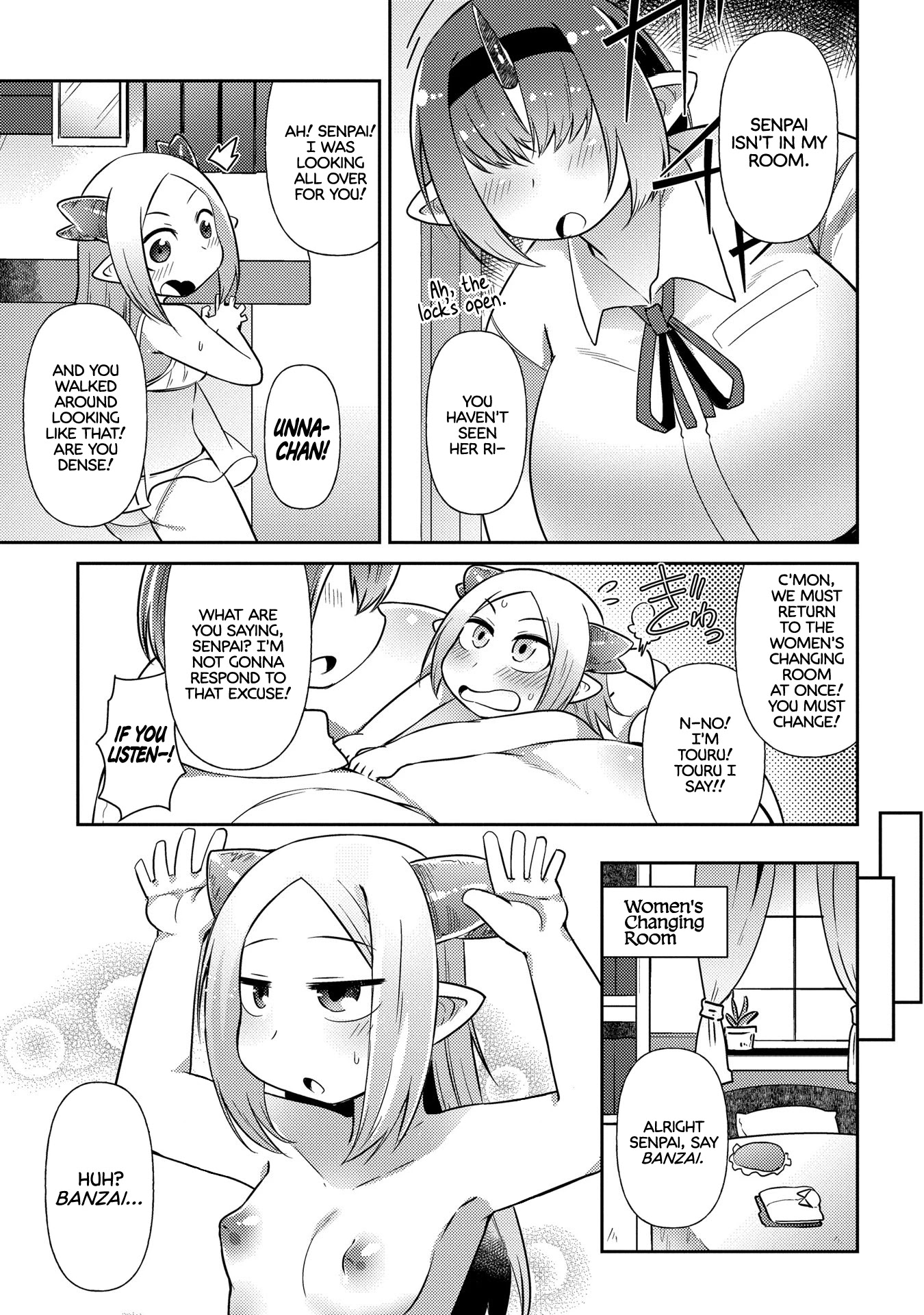 Oversized Sextet Chapter 6 page 6 - Chapter 6: The Giantess and The Swap Day