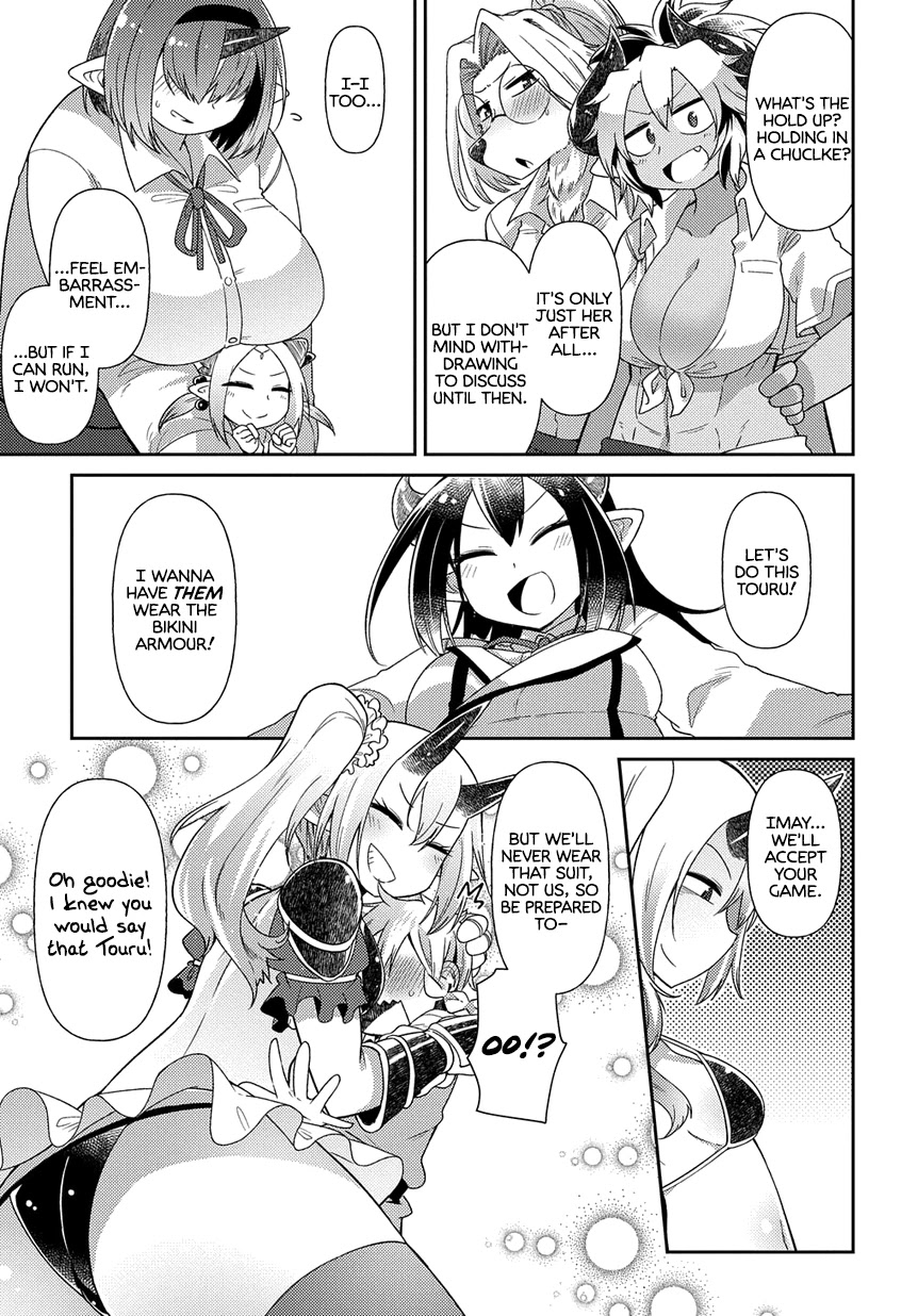 Oversized Sextet Chapter 7 page 11 - Chapter 7: The Giantess and the Class Battle