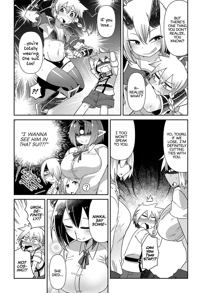 Oversized Sextet Chapter 7 page 12 - Chapter 7: The Giantess and the Class Battle