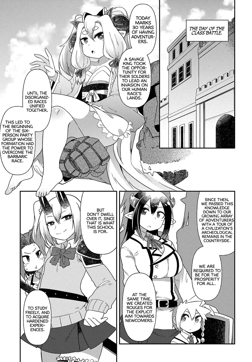Oversized Sextet Chapter 7 page 13 - Chapter 7: The Giantess and the Class Battle