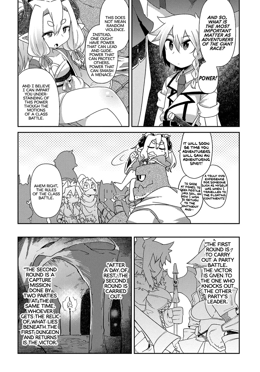 Oversized Sextet Chapter 7 page 14 - Chapter 7: The Giantess and the Class Battle
