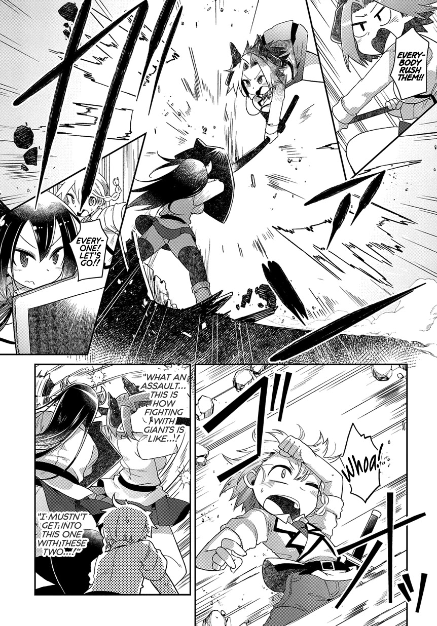 Oversized Sextet Chapter 7 page 17 - Chapter 7: The Giantess and the Class Battle