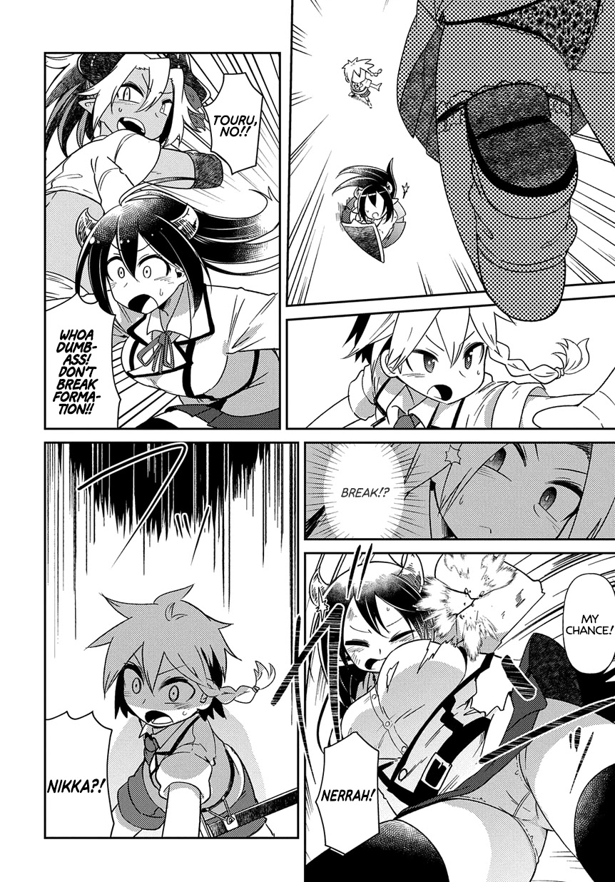 Oversized Sextet Chapter 7 page 22 - Chapter 7: The Giantess and the Class Battle