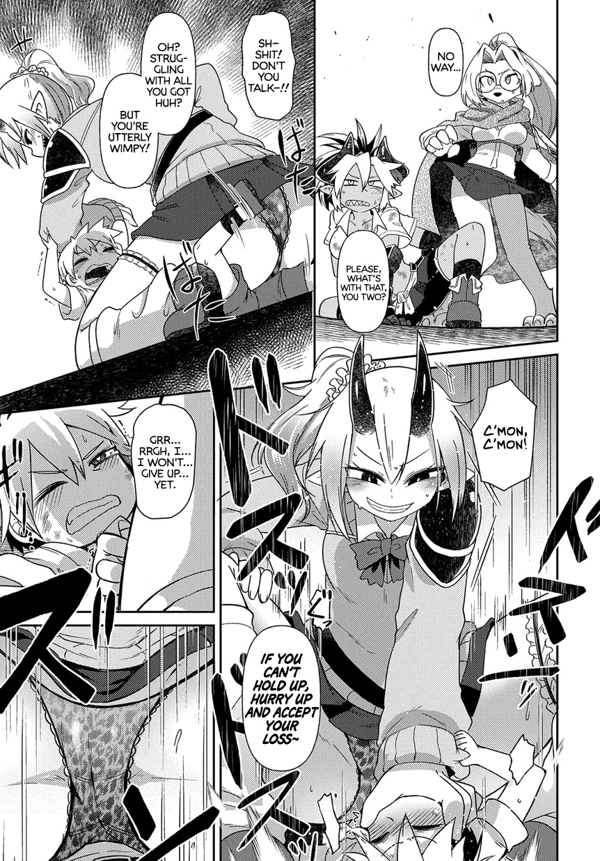Oversized Sextet Chapter 7 page 25 - Chapter 7: The Giantess and the Class Battle