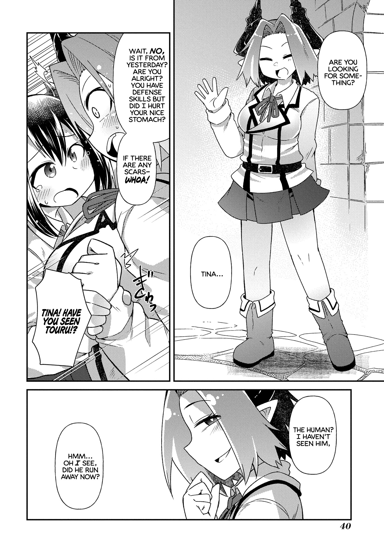 Oversized Sextet Chapter 8 page 12 - Chapter 8: The Giantess and the Thing to Search For