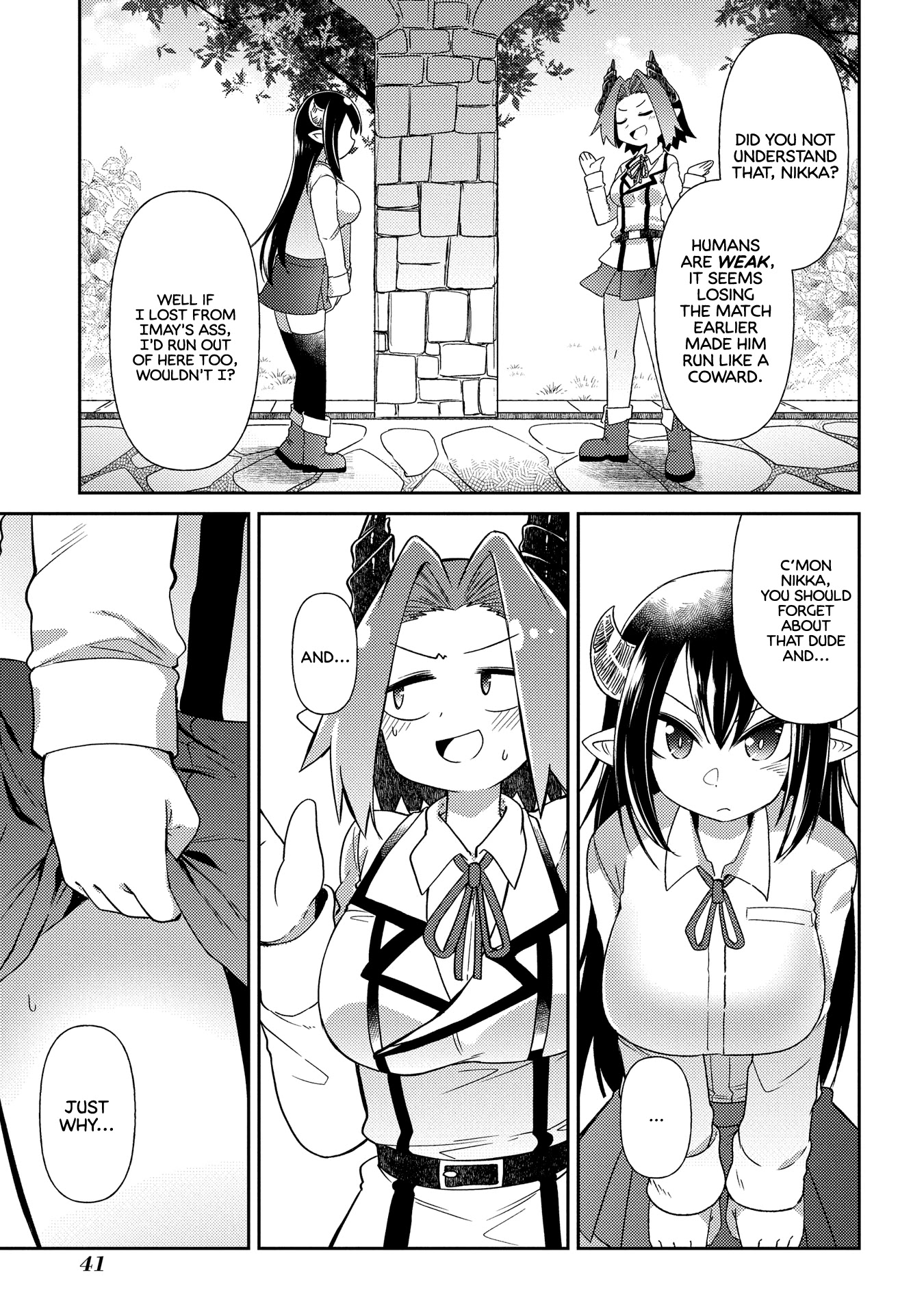Oversized Sextet Chapter 8 page 13 - Chapter 8: The Giantess and the Thing to Search For