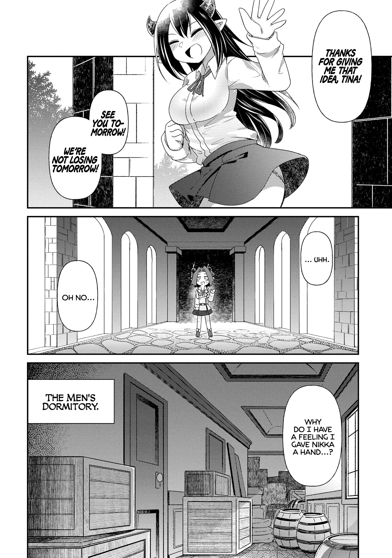 Oversized Sextet Chapter 8 page 16 - Chapter 8: The Giantess and the Thing to Search For