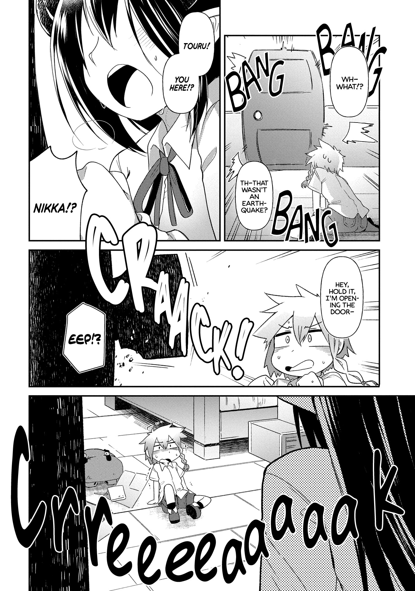 Oversized Sextet Chapter 8 page 18 - Chapter 8: The Giantess and the Thing to Search For
