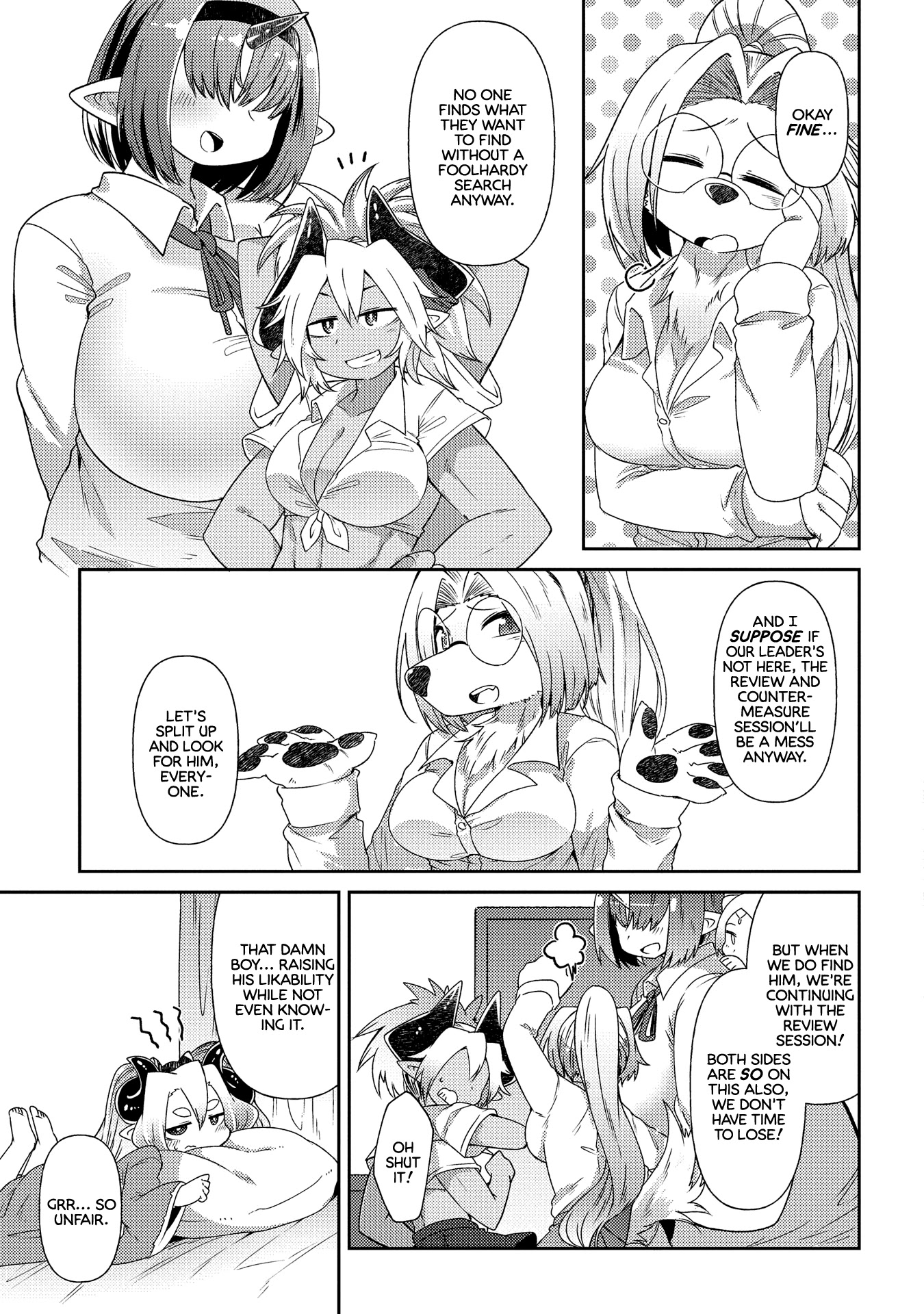 Oversized Sextet Chapter 8 page 9 - Chapter 8: The Giantess and the Thing to Search For