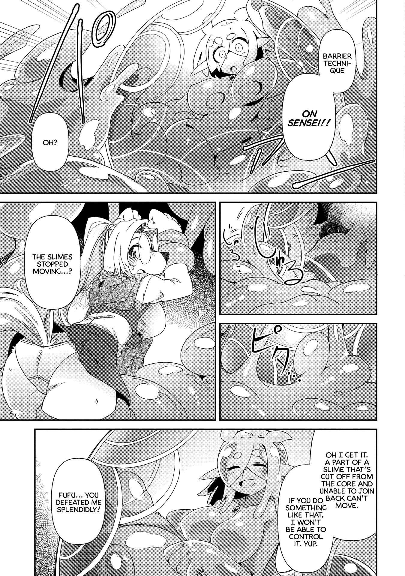 Oversized Sextet Chapter 9 page 15 - Chapter 9: The Giantess and the Dungeon Hunt