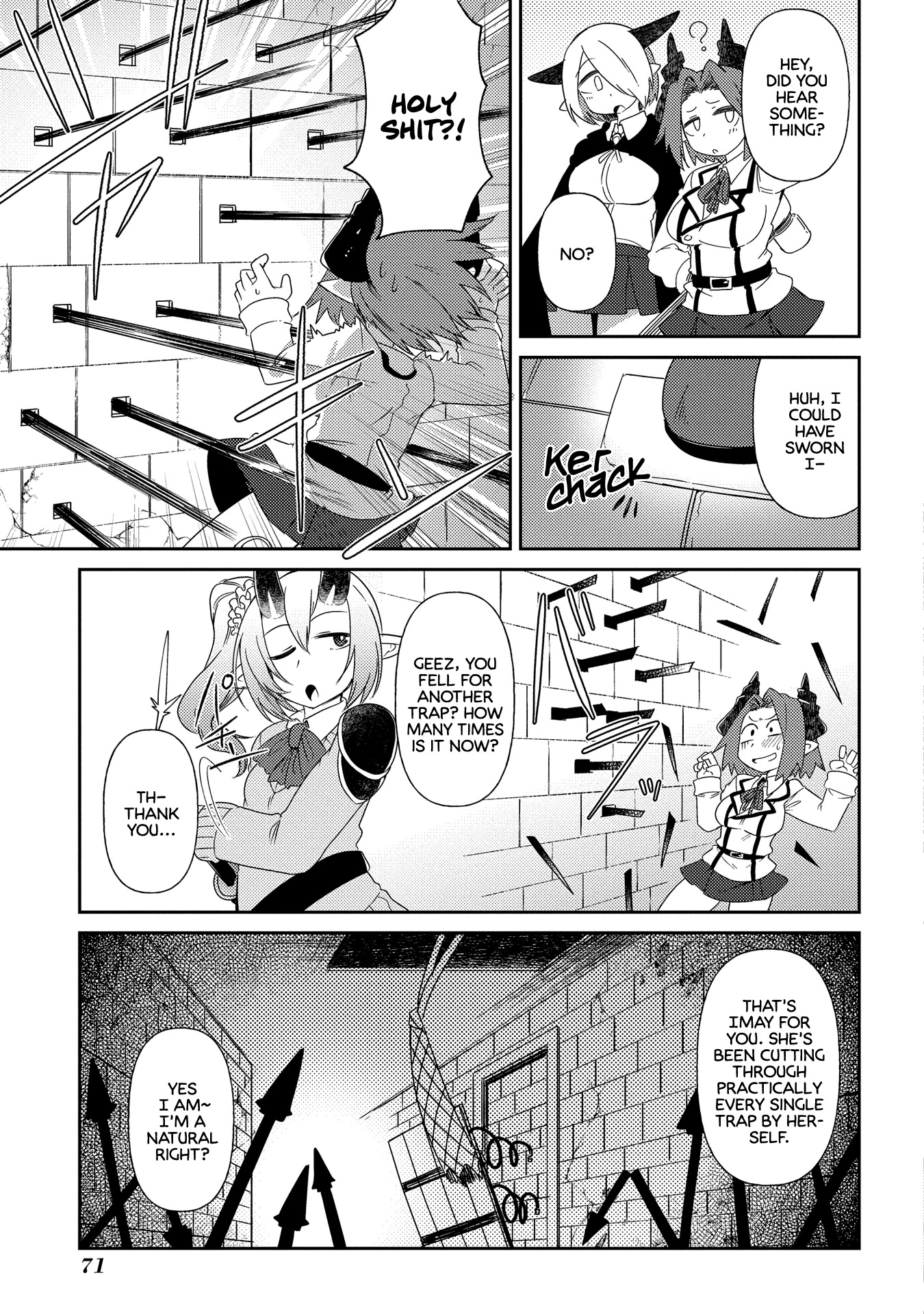 Oversized Sextet Chapter 9 page 17 - Chapter 9: The Giantess and the Dungeon Hunt