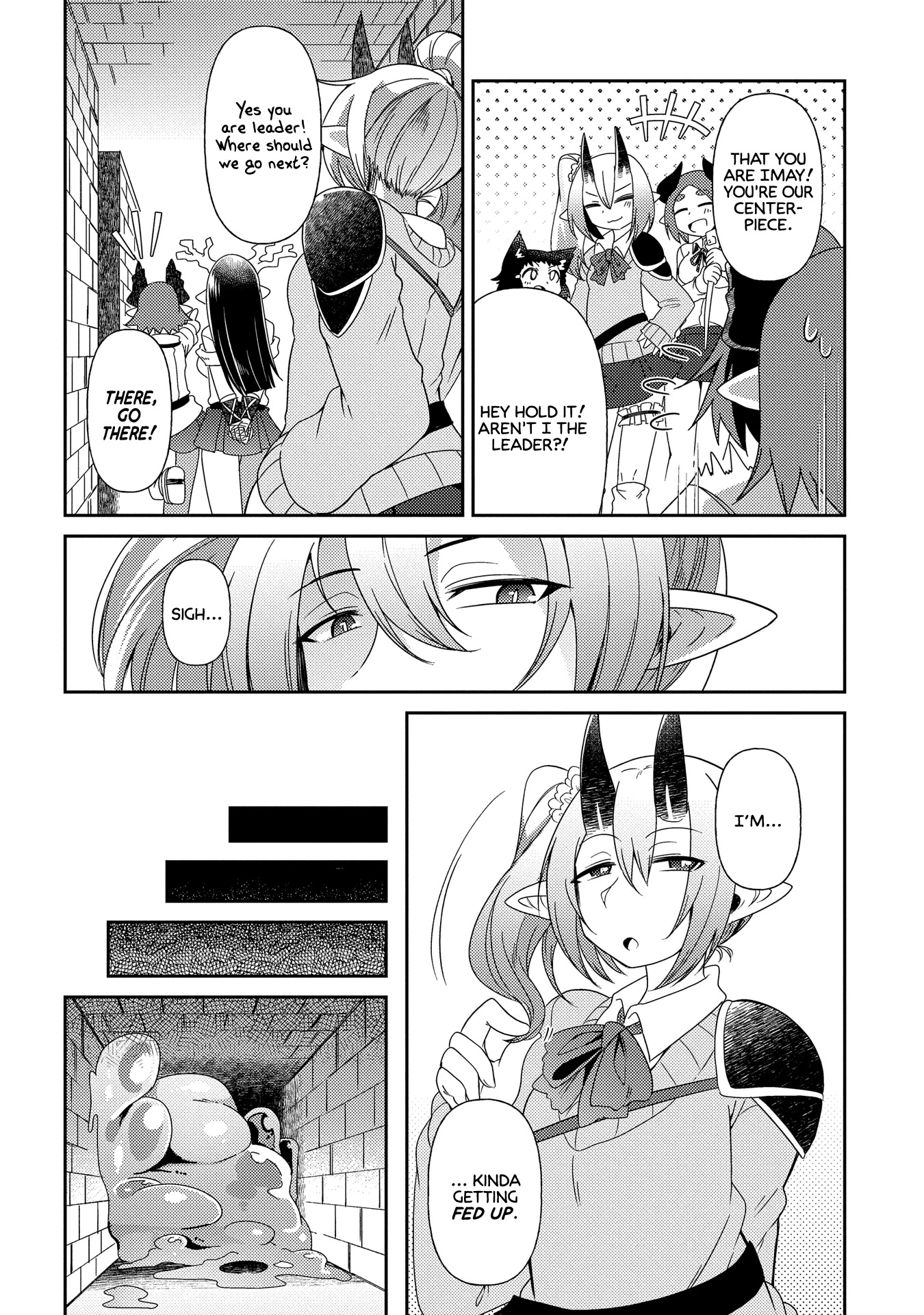 Oversized Sextet Chapter 9 page 18 - Chapter 9: The Giantess and the Dungeon Hunt