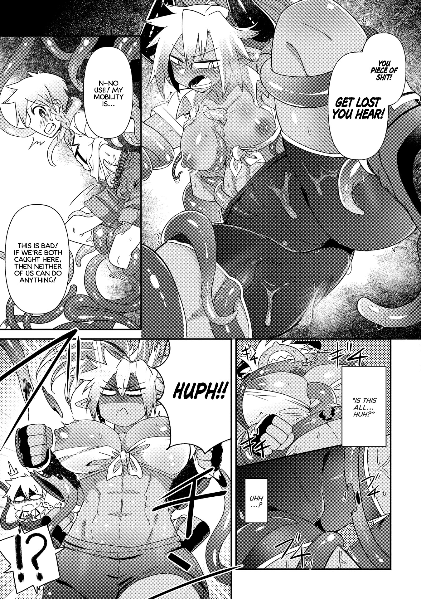 Oversized Sextet Chapter 9 page 21 - Chapter 9: The Giantess and the Dungeon Hunt