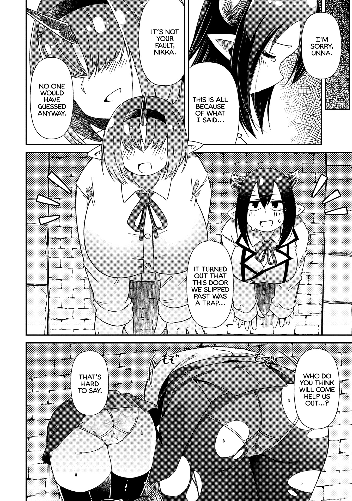 Oversized Sextet Chapter 9 page 24 - Chapter 9: The Giantess and the Dungeon Hunt