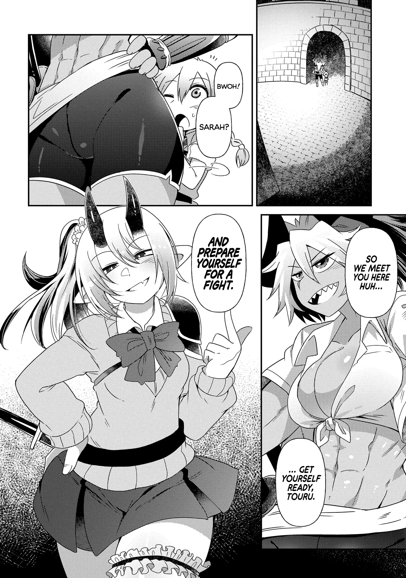 Oversized Sextet Chapter 9 page 26 - Chapter 9: The Giantess and the Dungeon Hunt