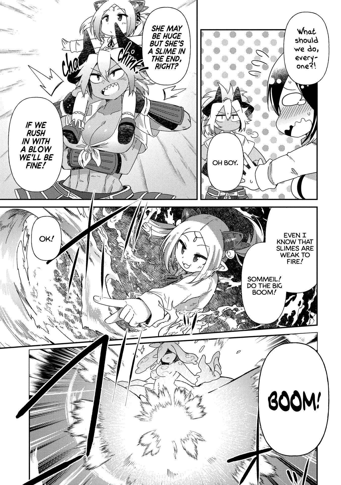 Oversized Sextet Chapter 9 page 7 - Chapter 9: The Giantess and the Dungeon Hunt