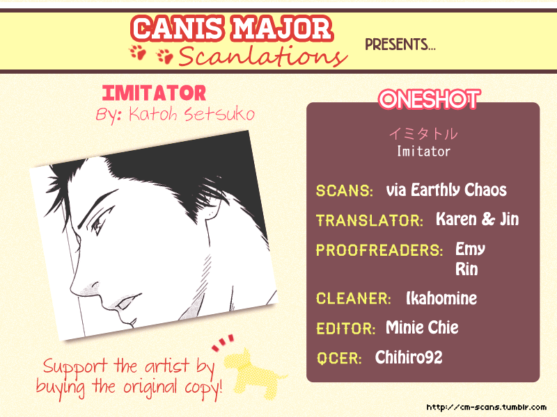 Overtake Chapter 6.2 page 1 - Chapter 6 v2 : Imitator (Oneshot)