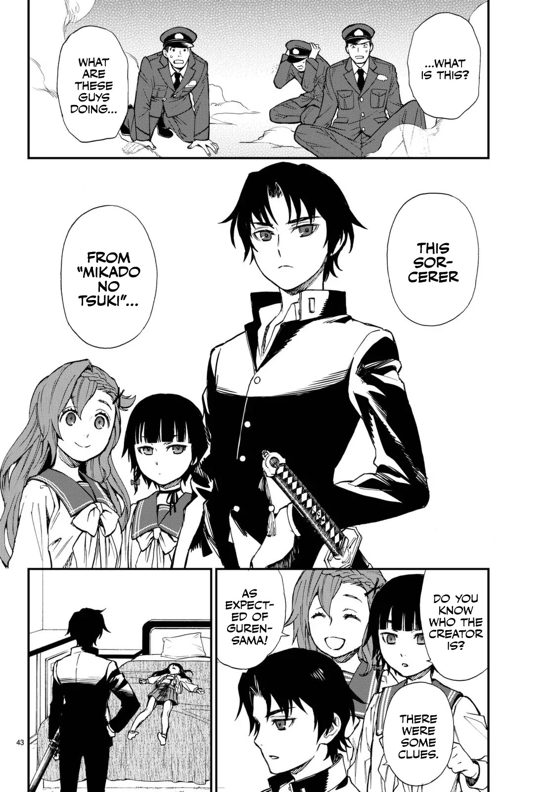 Owari no Seraph: Guren Ichinose's Catastrophe at 16 Chapter 1 page 44 - Chapter 1