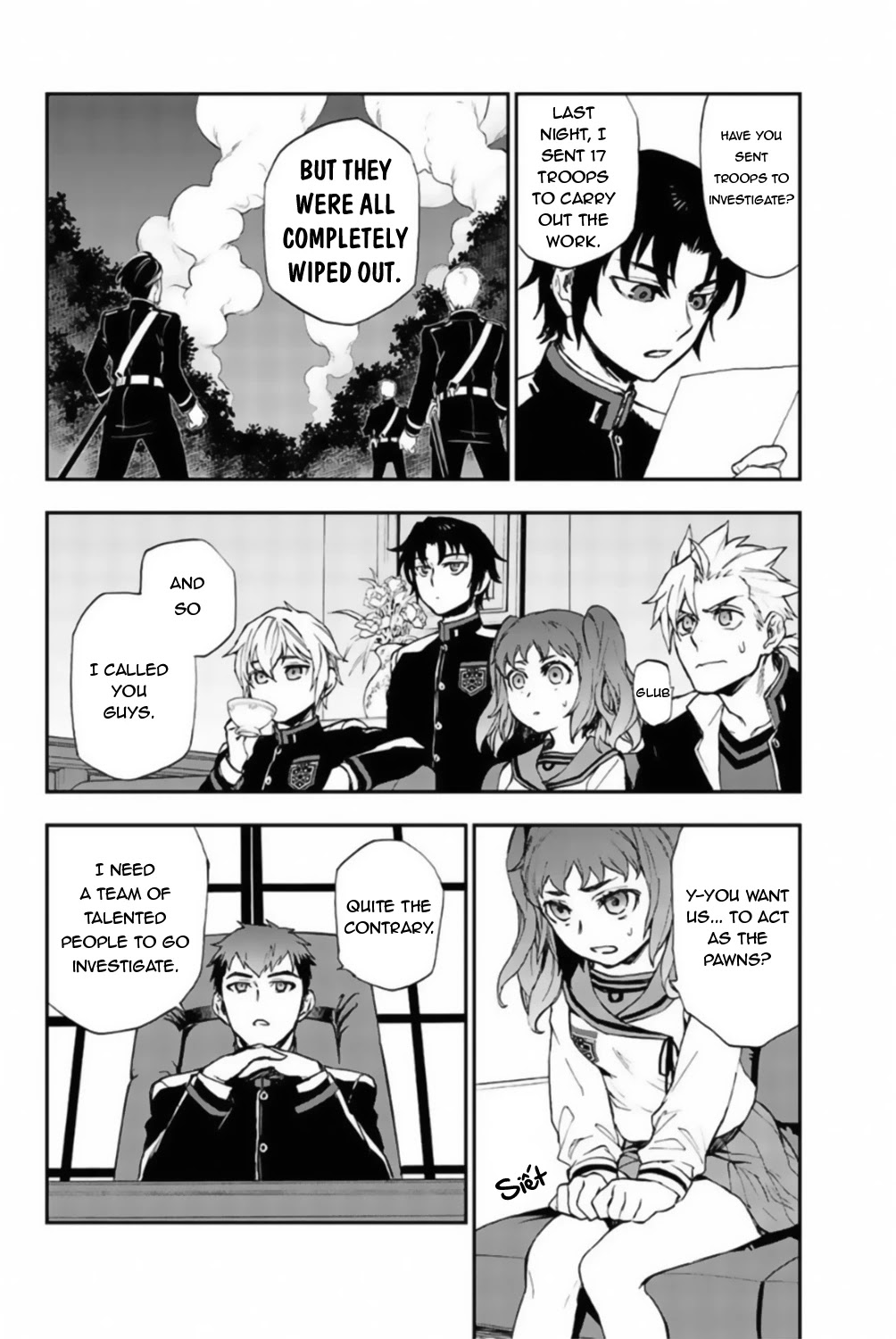 Owari no Seraph: Guren Ichinose's Catastrophe at 16 Chapter 10 page 13 - Chapter 10