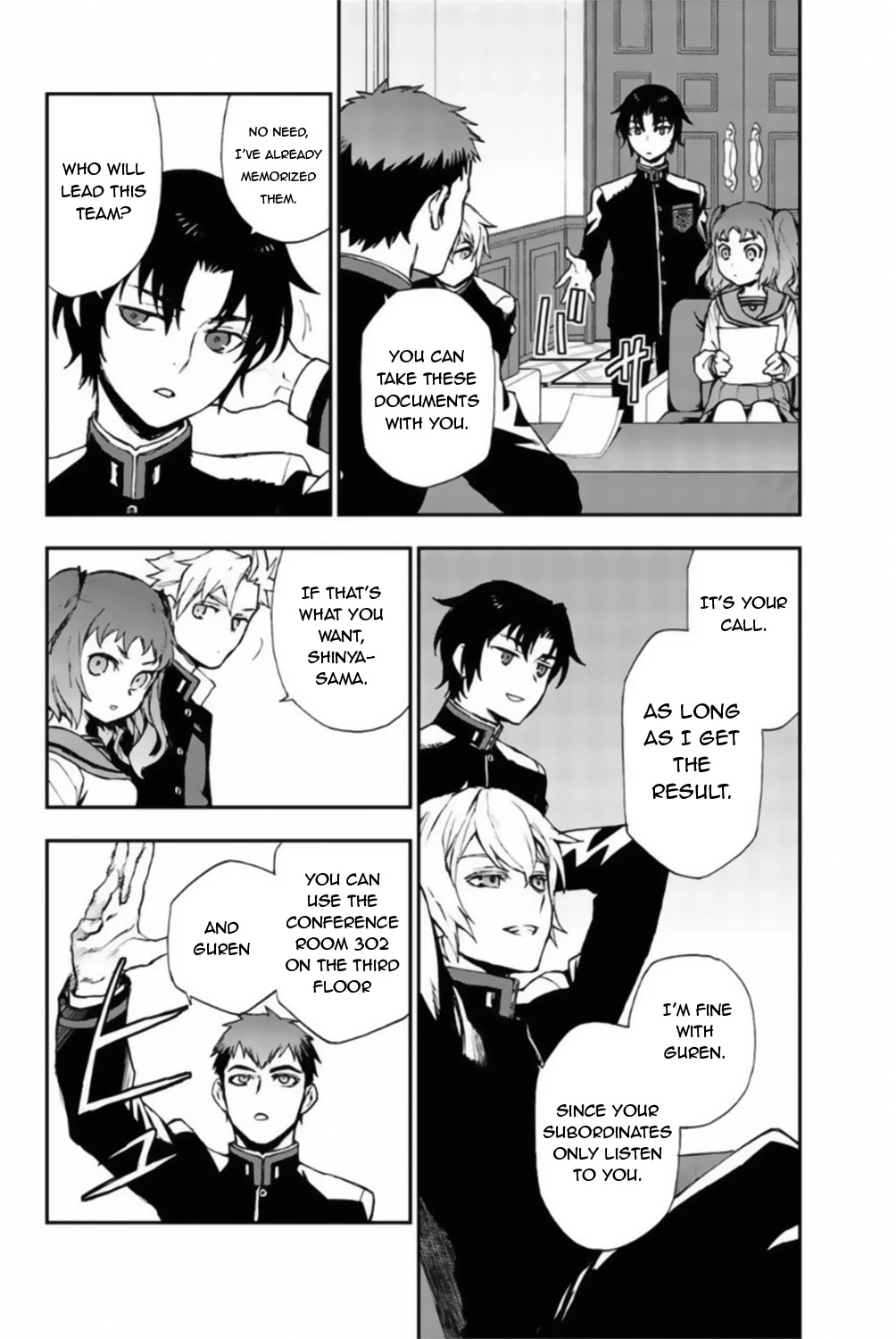 Owari no Seraph: Guren Ichinose's Catastrophe at 16 Chapter 10 page 15 - Chapter 10