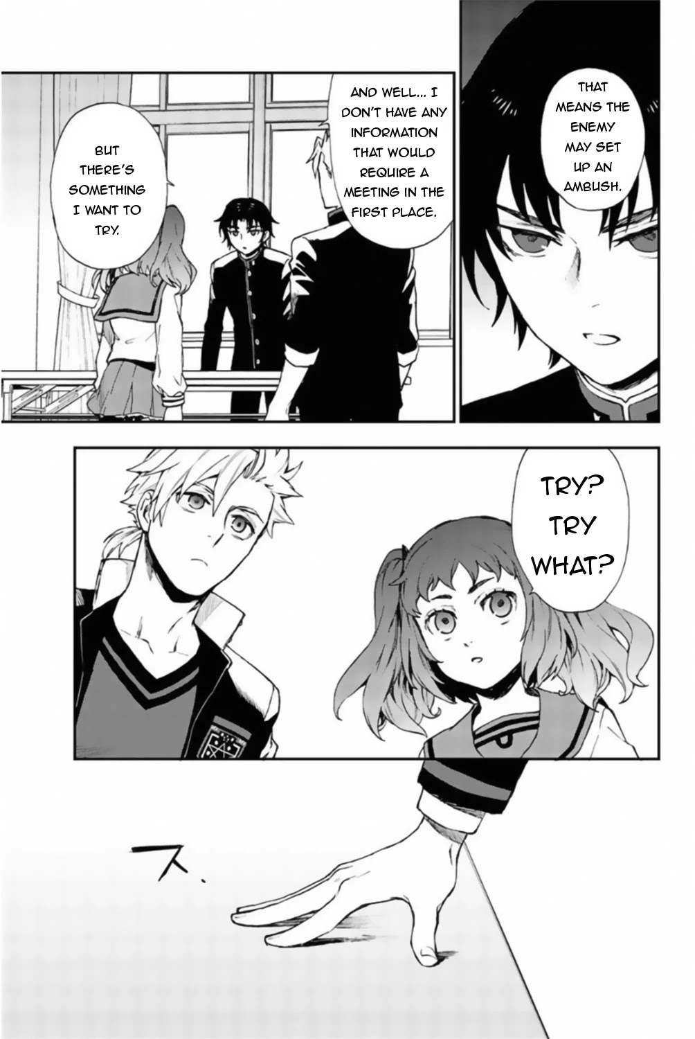 Owari no Seraph: Guren Ichinose's Catastrophe at 16 Chapter 10 page 22 - Chapter 10
