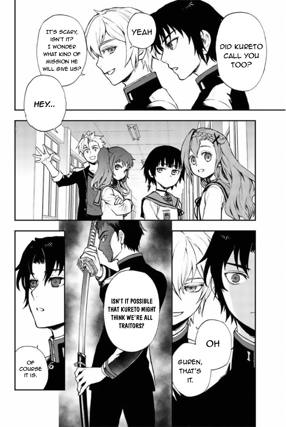Owari no Seraph: Guren Ichinose's Catastrophe at 16 Chapter 10 page 3 - Chapter 10