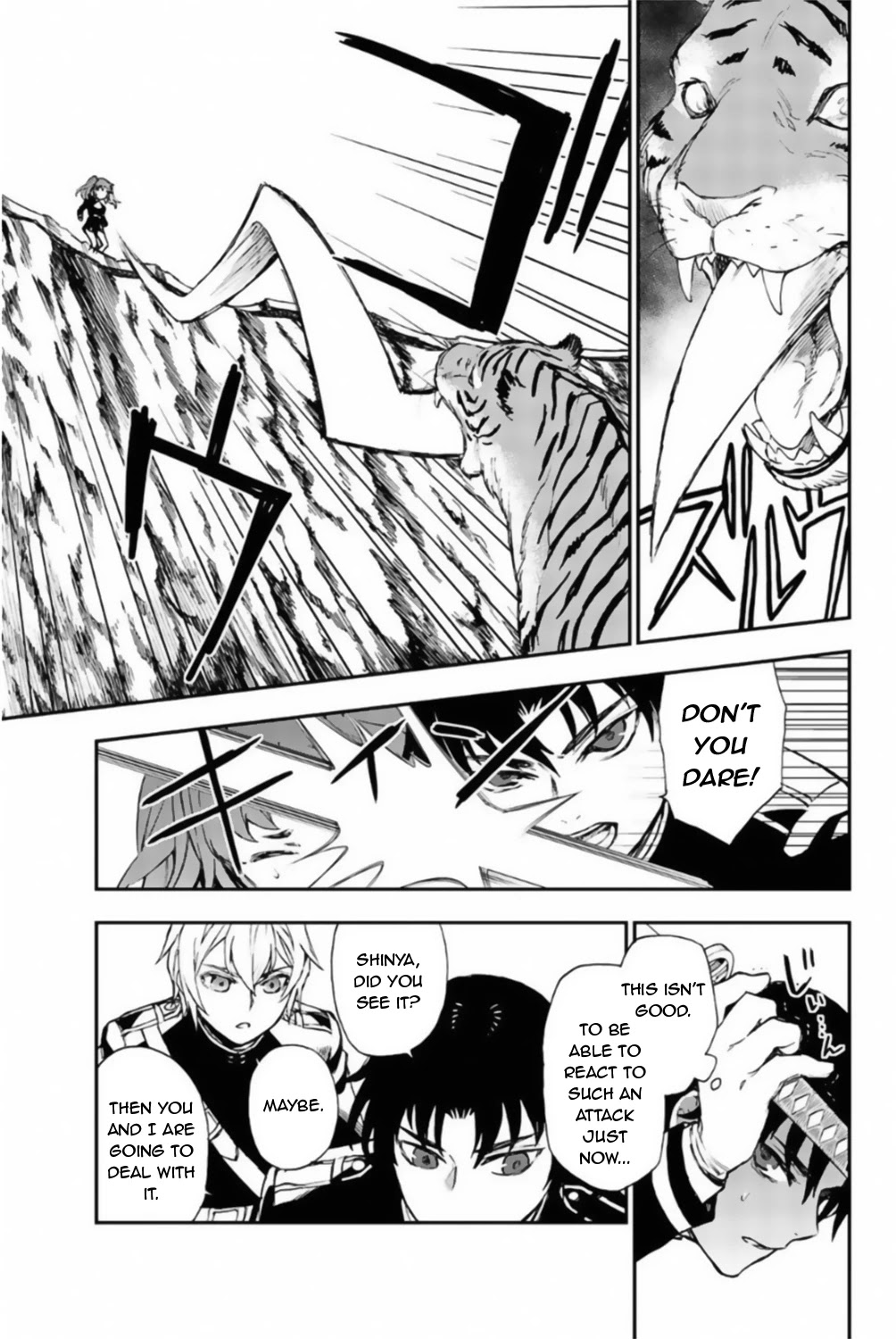 Owari no Seraph: Guren Ichinose's Catastrophe at 16 Chapter 10 page 35 - Chapter 10