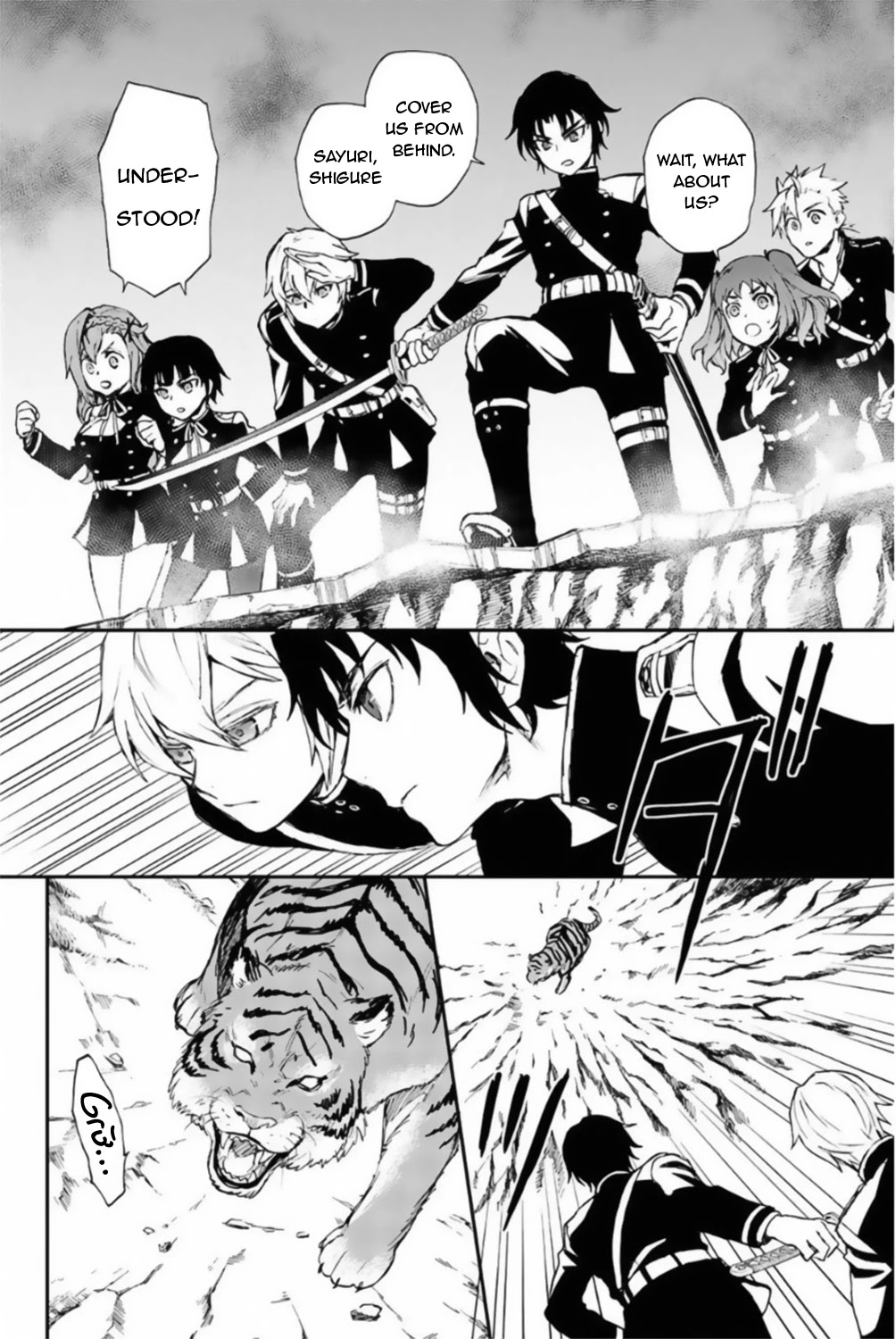 Owari no Seraph: Guren Ichinose's Catastrophe at 16 Chapter 10 page 36 - Chapter 10