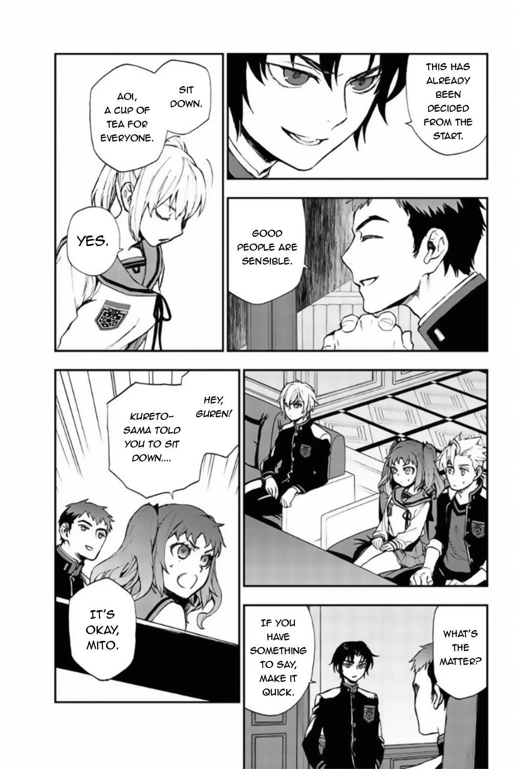 Owari no Seraph: Guren Ichinose's Catastrophe at 16 Chapter 10 page 8 - Chapter 10