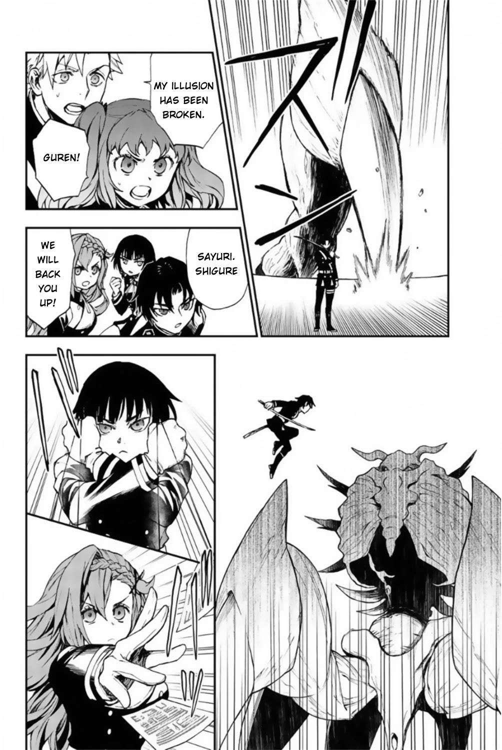 Owari no Seraph: Guren Ichinose's Catastrophe at 16 Chapter 11 page 11 - Chapter 11