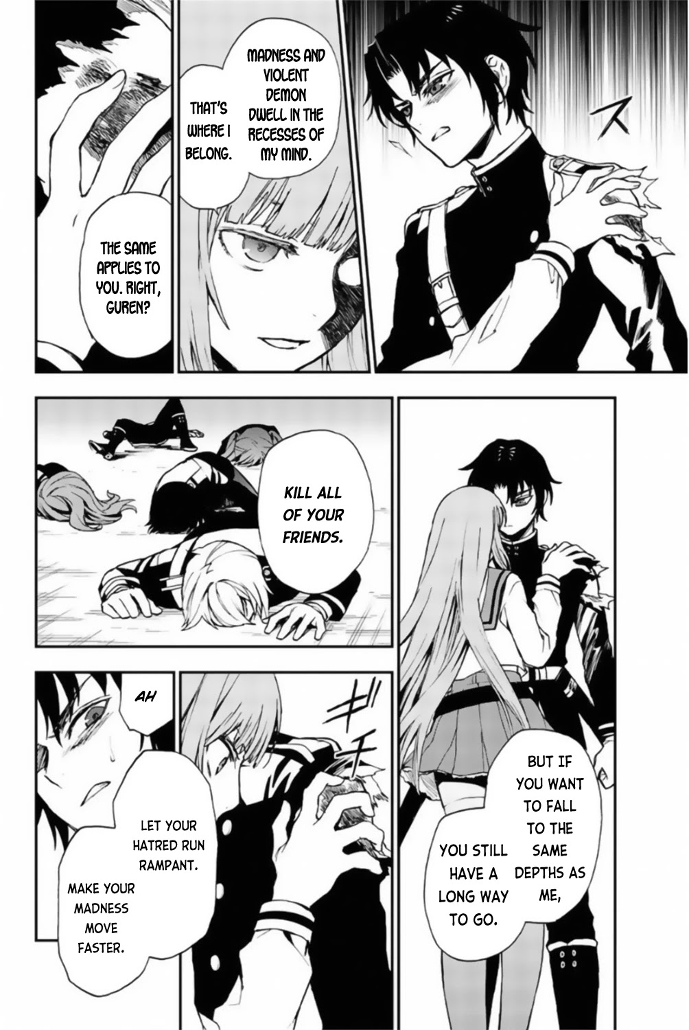 Owari no Seraph: Guren Ichinose's Catastrophe at 16 Chapter 11 page 21 - Chapter 11