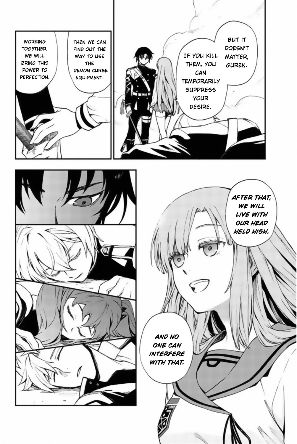 Owari no Seraph: Guren Ichinose's Catastrophe at 16 Chapter 11 page 33 - Chapter 11