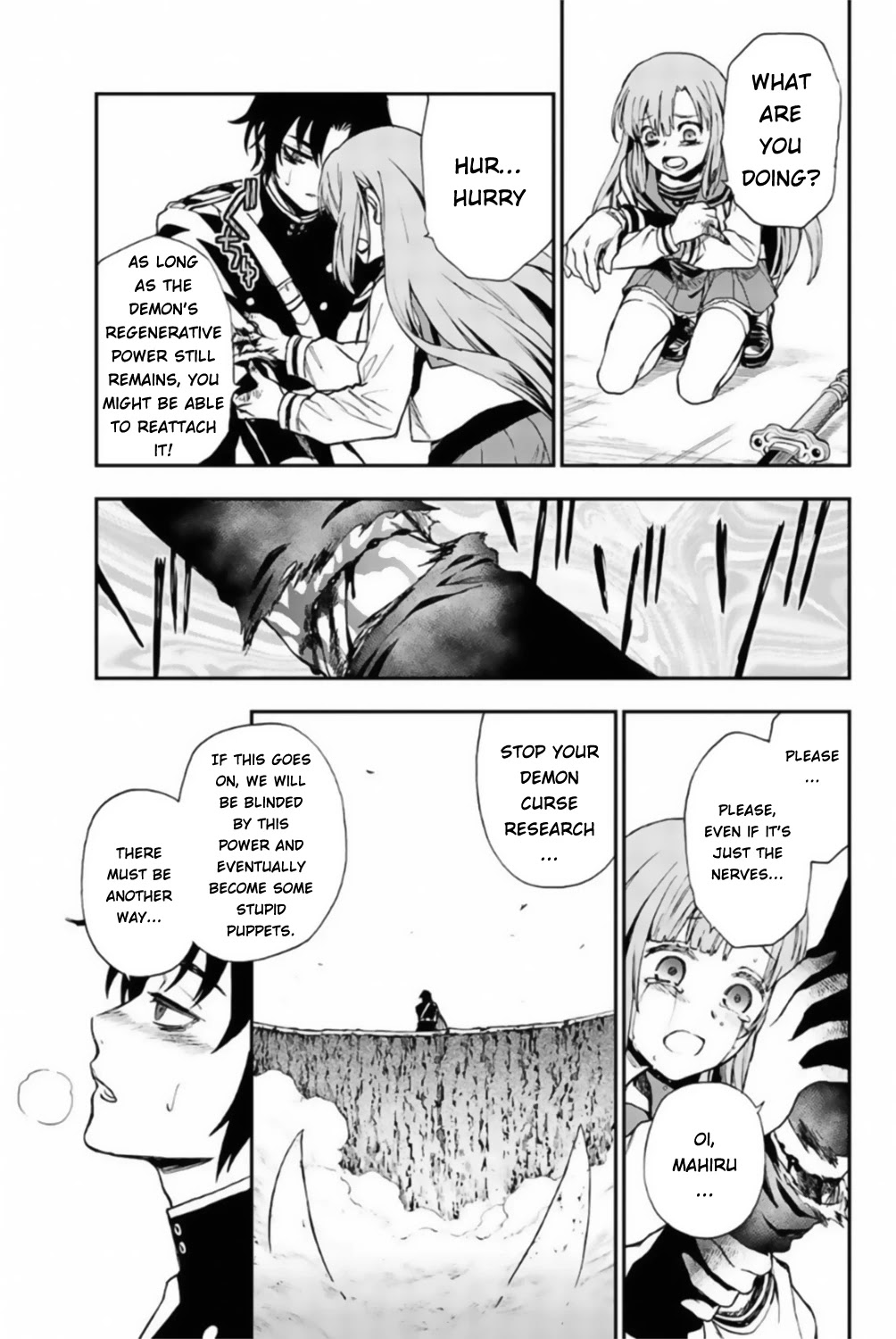 Owari no Seraph: Guren Ichinose's Catastrophe at 16 Chapter 11 page 36 - Chapter 11