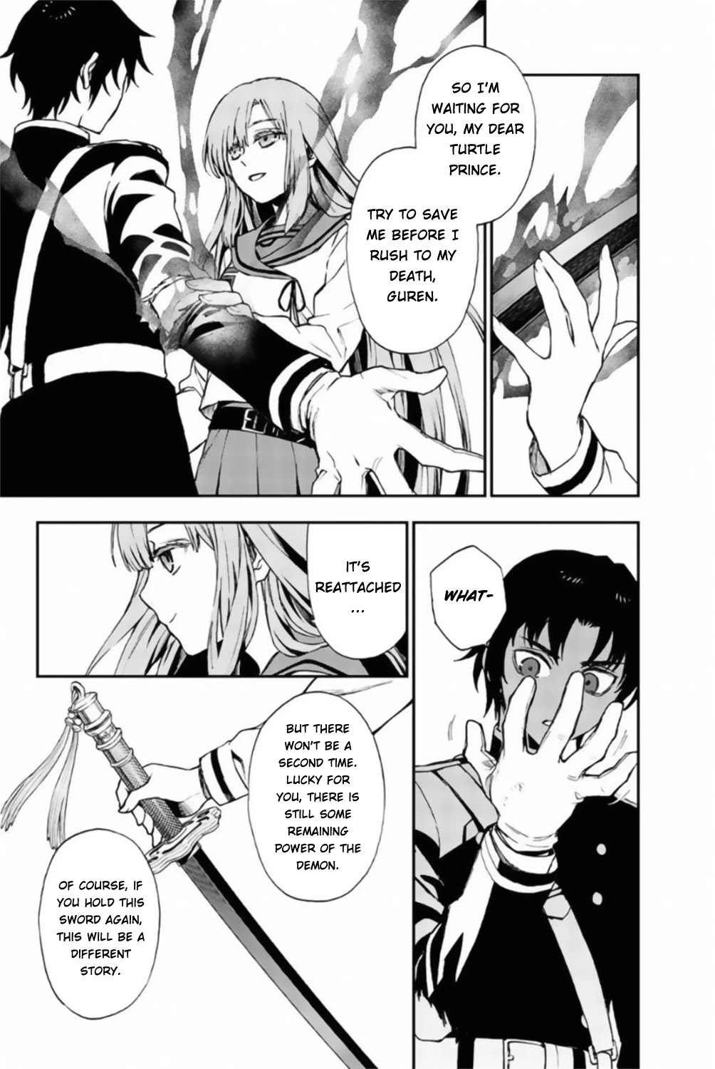 Owari no Seraph: Guren Ichinose's Catastrophe at 16 Chapter 11 page 39 - Chapter 11