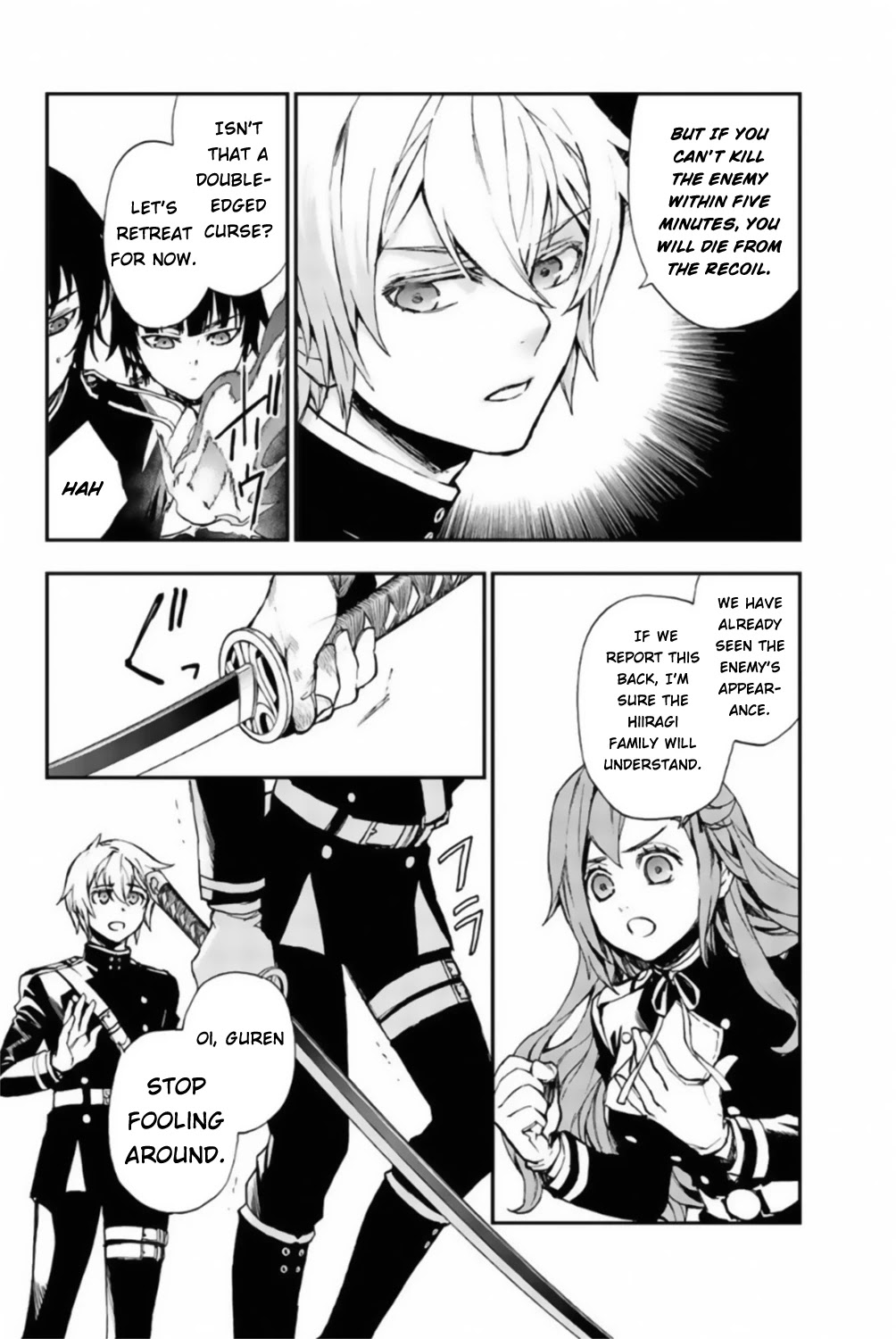 Owari no Seraph: Guren Ichinose's Catastrophe at 16 Chapter 11 page 9 - Chapter 11