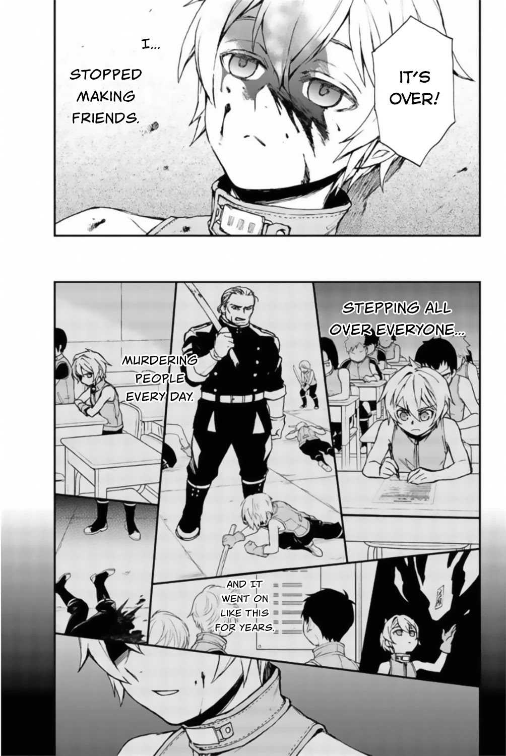 Owari no Seraph: Guren Ichinose's Catastrophe at 16 Chapter 12.5 page 11 - Chapter 12.5: Interlude: Shinya, Mahiru and Guren