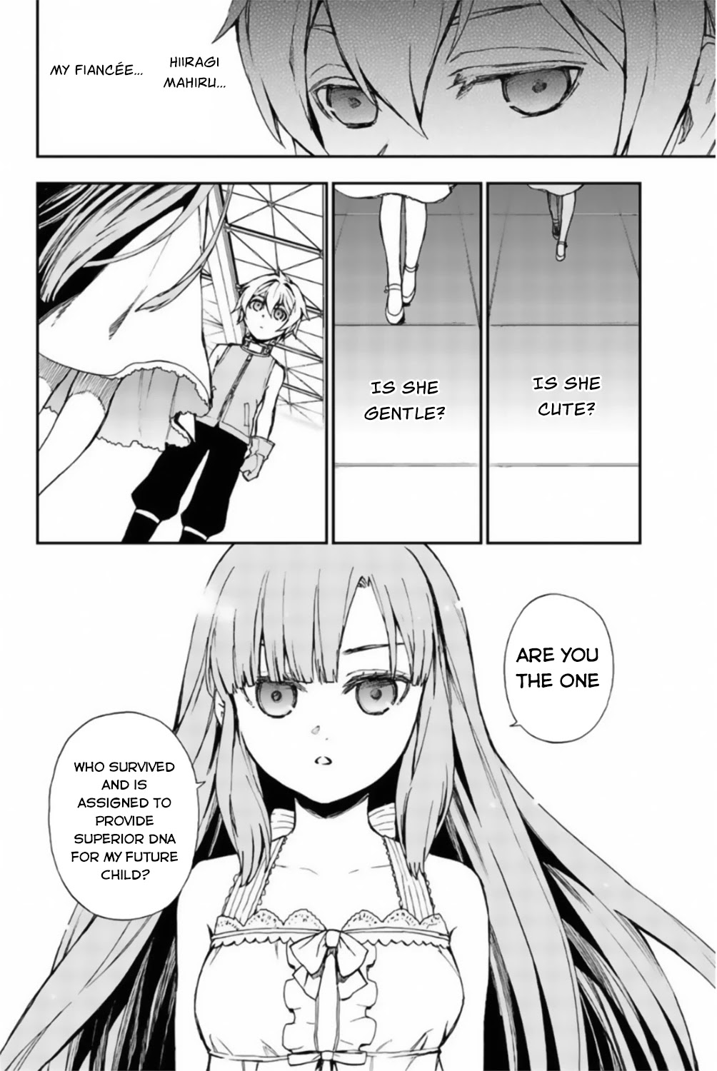 Owari no Seraph: Guren Ichinose's Catastrophe at 16 Chapter 12.5 page 15 - Chapter 12.5: Interlude: Shinya, Mahiru and Guren