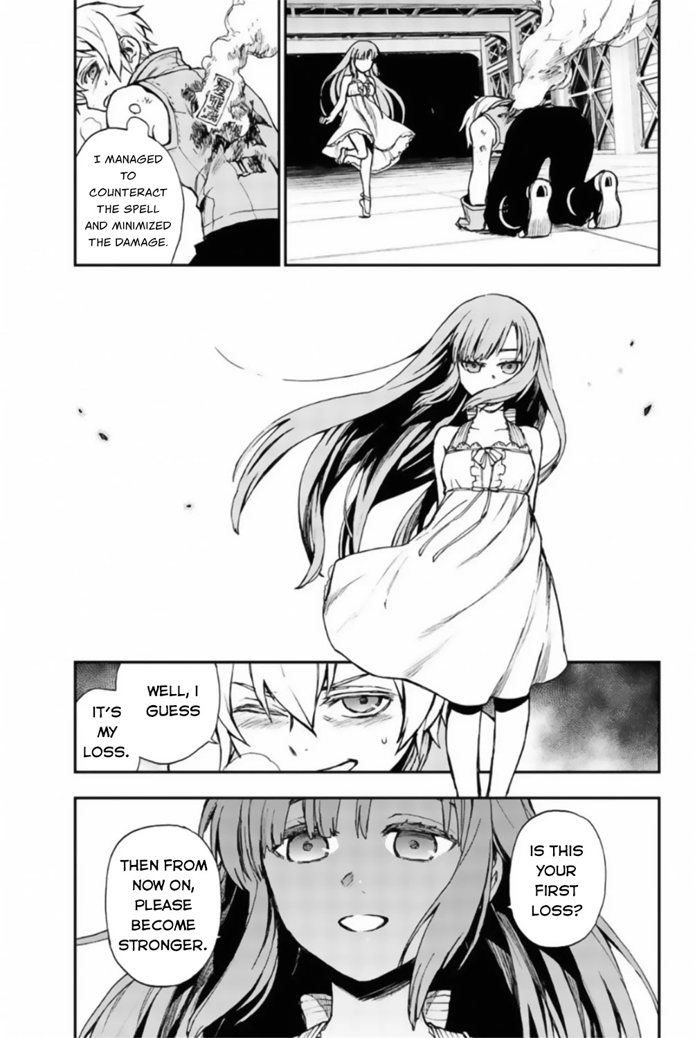 Owari no Seraph: Guren Ichinose's Catastrophe at 16 Chapter 12.5 page 22 - Chapter 12.5: Interlude: Shinya, Mahiru and Guren