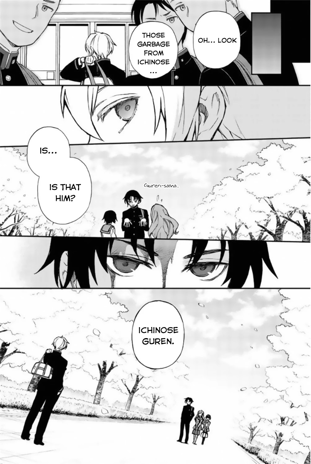 Owari no Seraph: Guren Ichinose's Catastrophe at 16 Chapter 12.5 page 27 - Chapter 12.5: Interlude: Shinya, Mahiru and Guren
