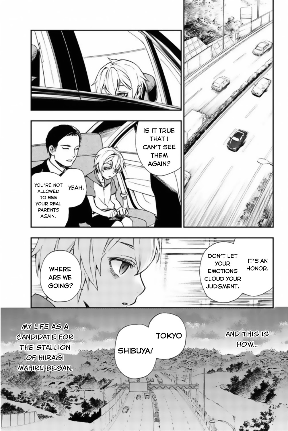 Owari no Seraph: Guren Ichinose's Catastrophe at 16 Chapter 12.5 page 7 - Chapter 12.5: Interlude: Shinya, Mahiru and Guren