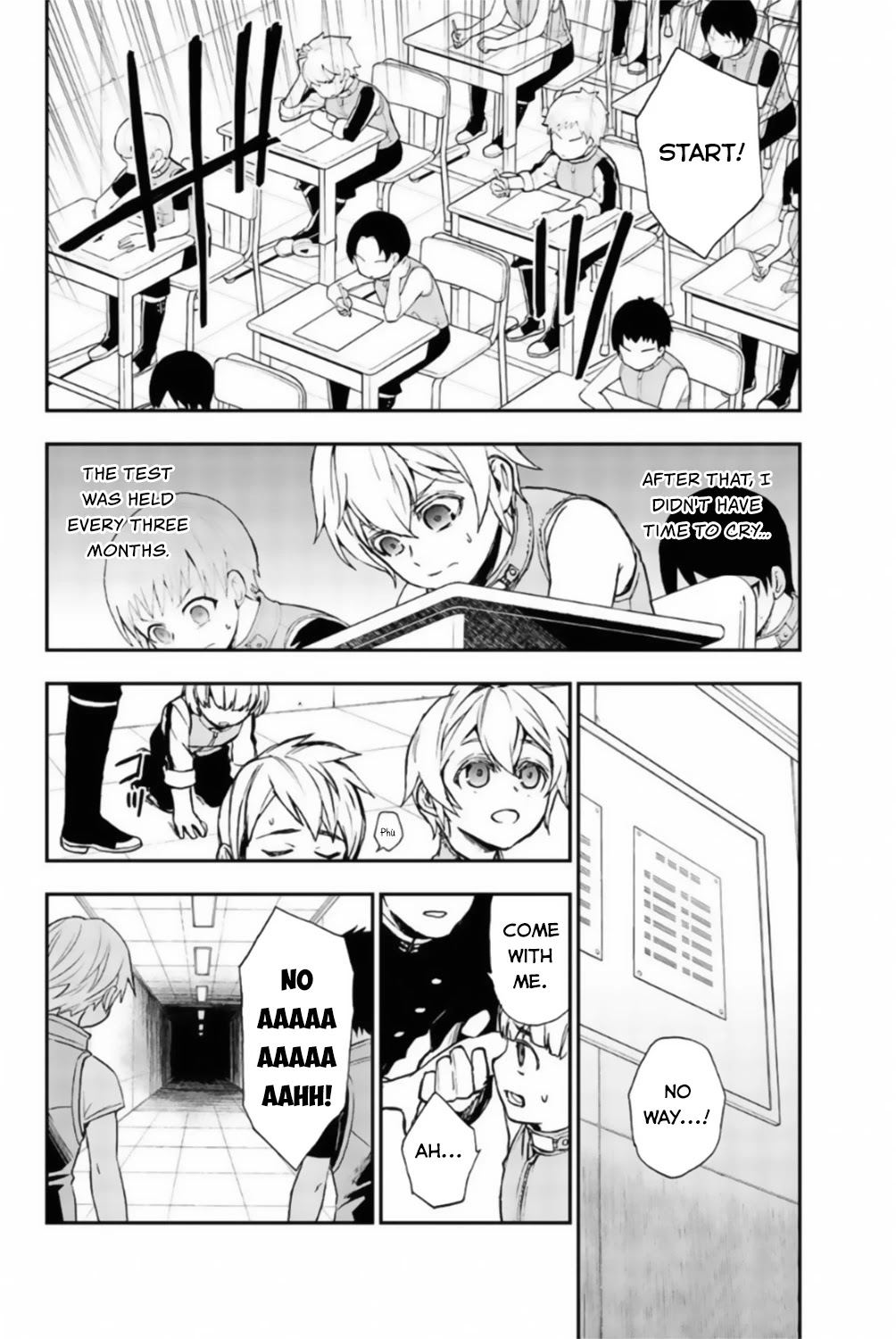 Owari no Seraph: Guren Ichinose's Catastrophe at 16 Chapter 12.5 page 8 - Chapter 12.5: Interlude: Shinya, Mahiru and Guren