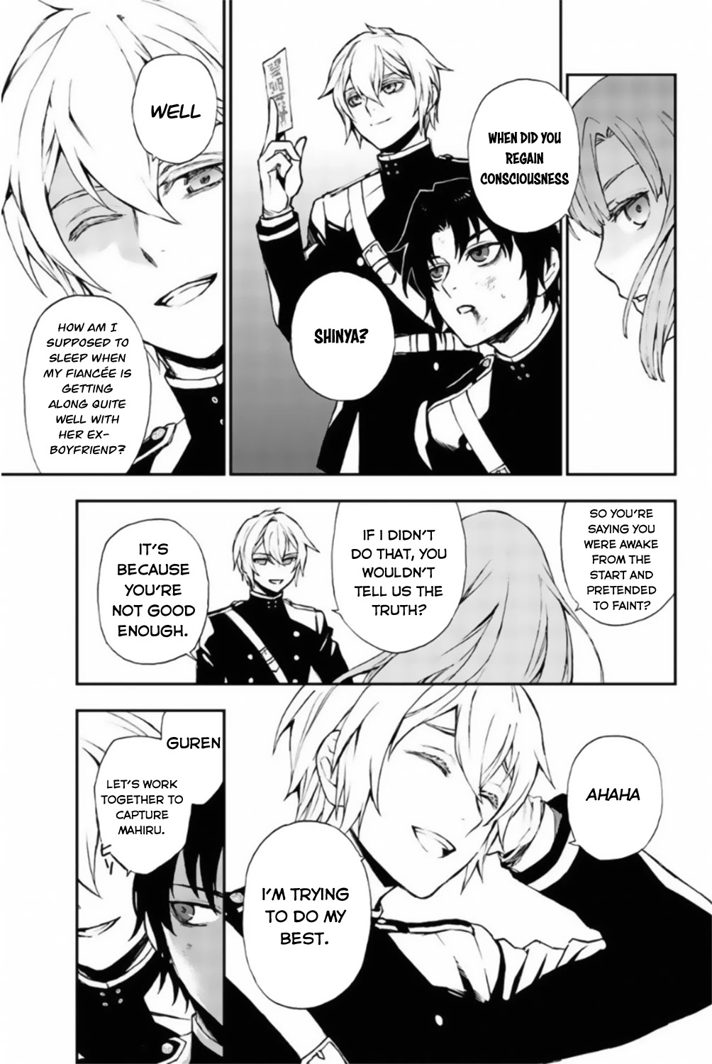 Owari no Seraph: Guren Ichinose's Catastrophe at 16 Chapter 12 page 12 - Chapter 12
