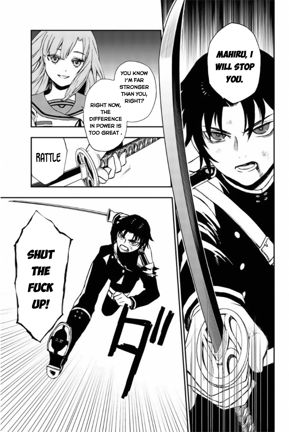 Owari no Seraph: Guren Ichinose's Catastrophe at 16 Chapter 12 page 14 - Chapter 12
