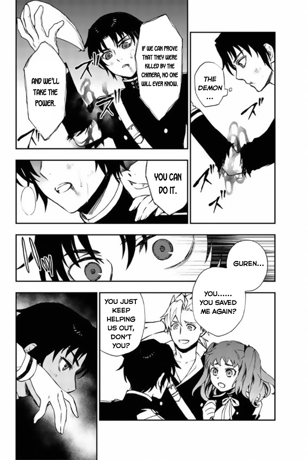 Owari no Seraph: Guren Ichinose's Catastrophe at 16 Chapter 12 page 19 - Chapter 12