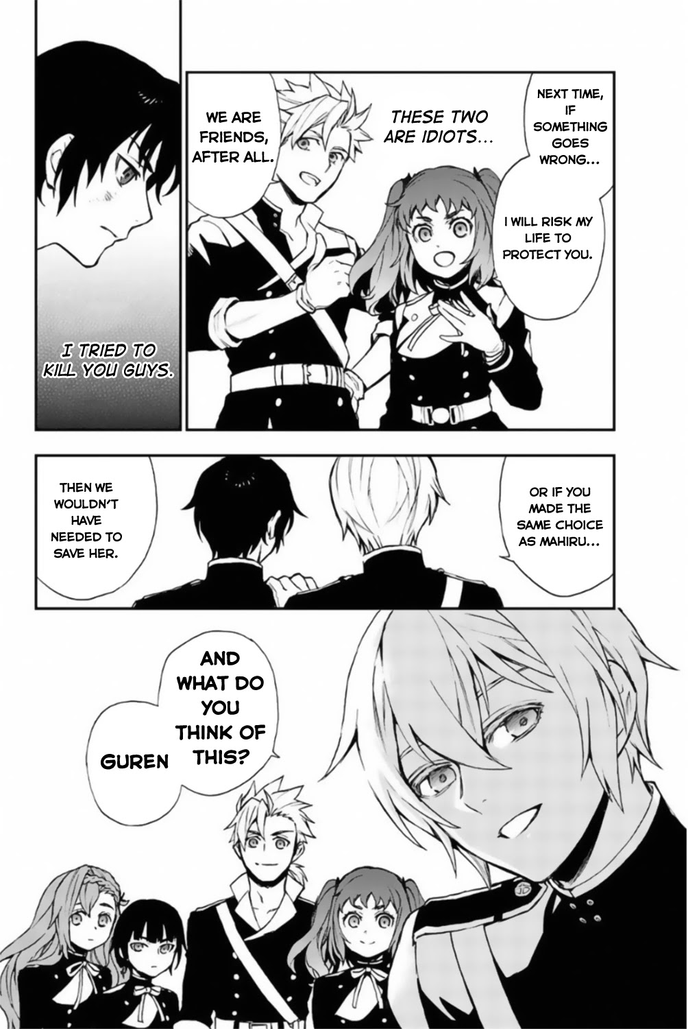 Owari no Seraph: Guren Ichinose's Catastrophe at 16 Chapter 12 page 21 - Chapter 12