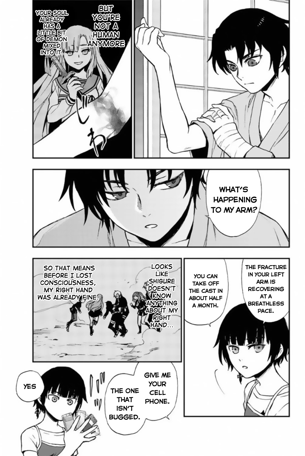 Owari no Seraph: Guren Ichinose's Catastrophe at 16 Chapter 12 page 34 - Chapter 12