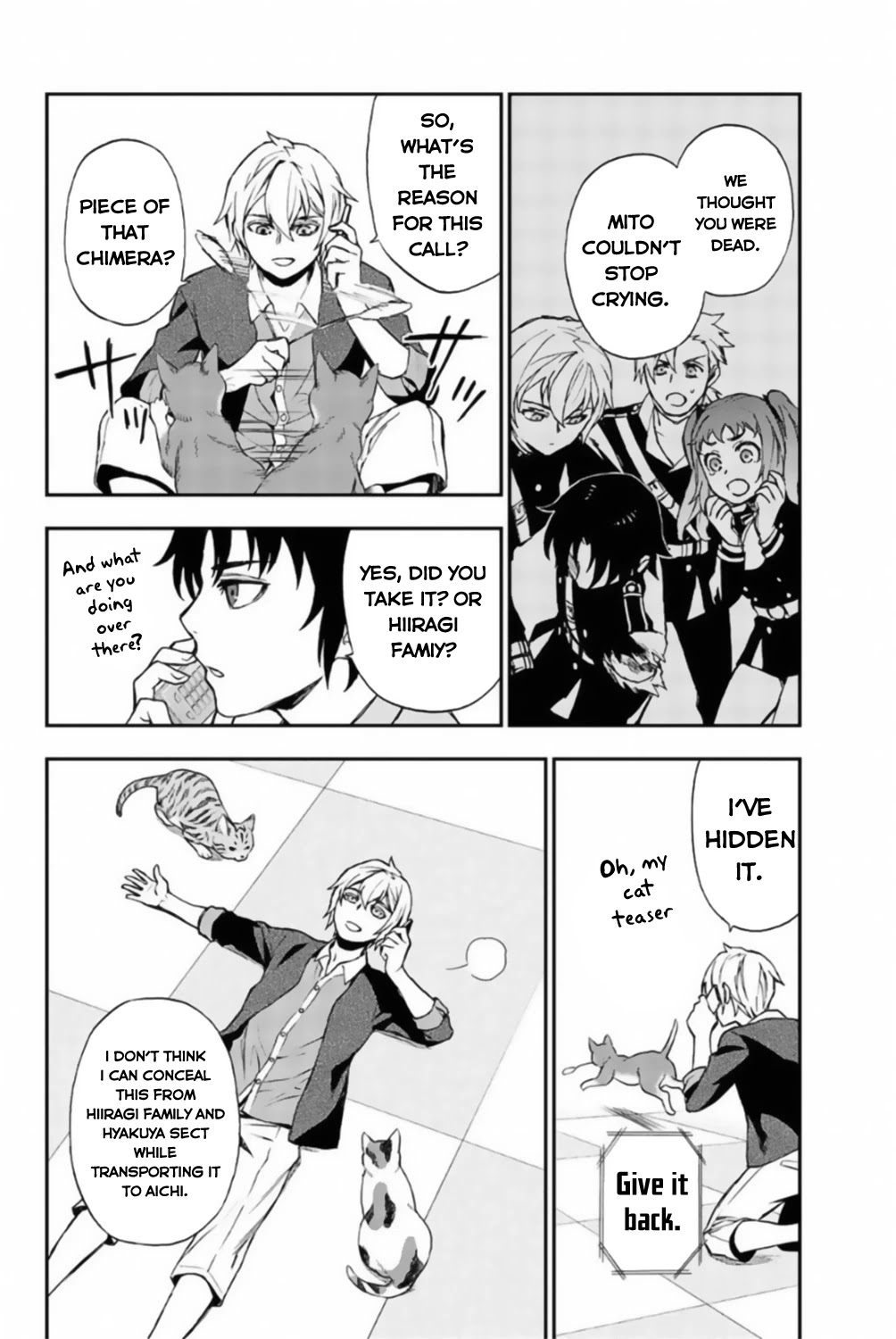 Owari no Seraph: Guren Ichinose's Catastrophe at 16 Chapter 12 page 37 - Chapter 12