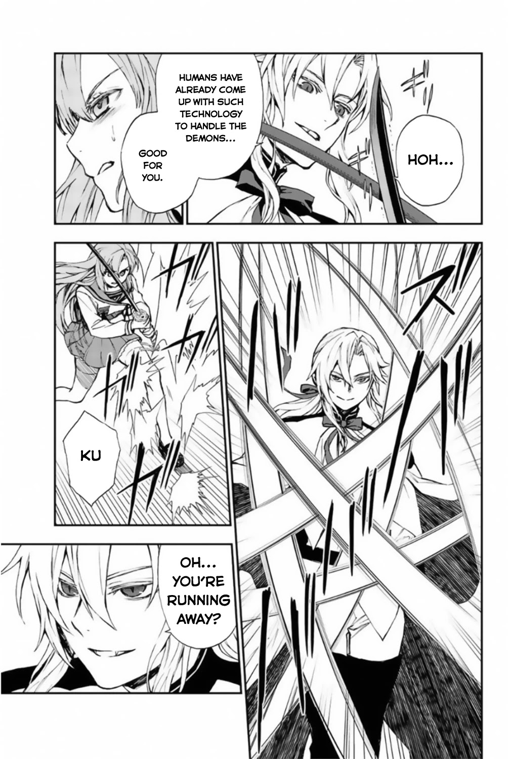 Owari no Seraph: Guren Ichinose's Catastrophe at 16 Chapter 12 page 4 - Chapter 12