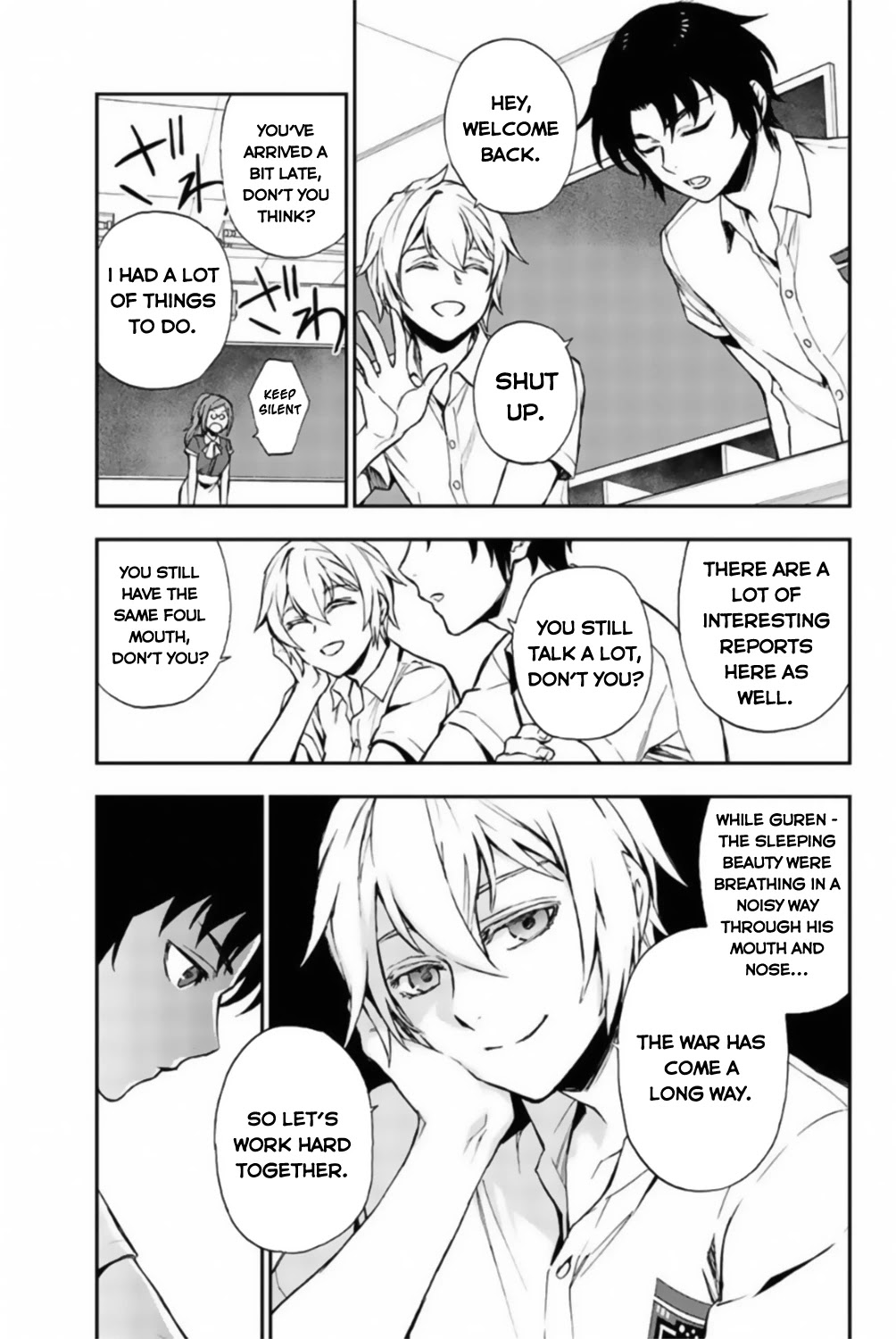 Owari no Seraph: Guren Ichinose's Catastrophe at 16 Chapter 12 page 40 - Chapter 12