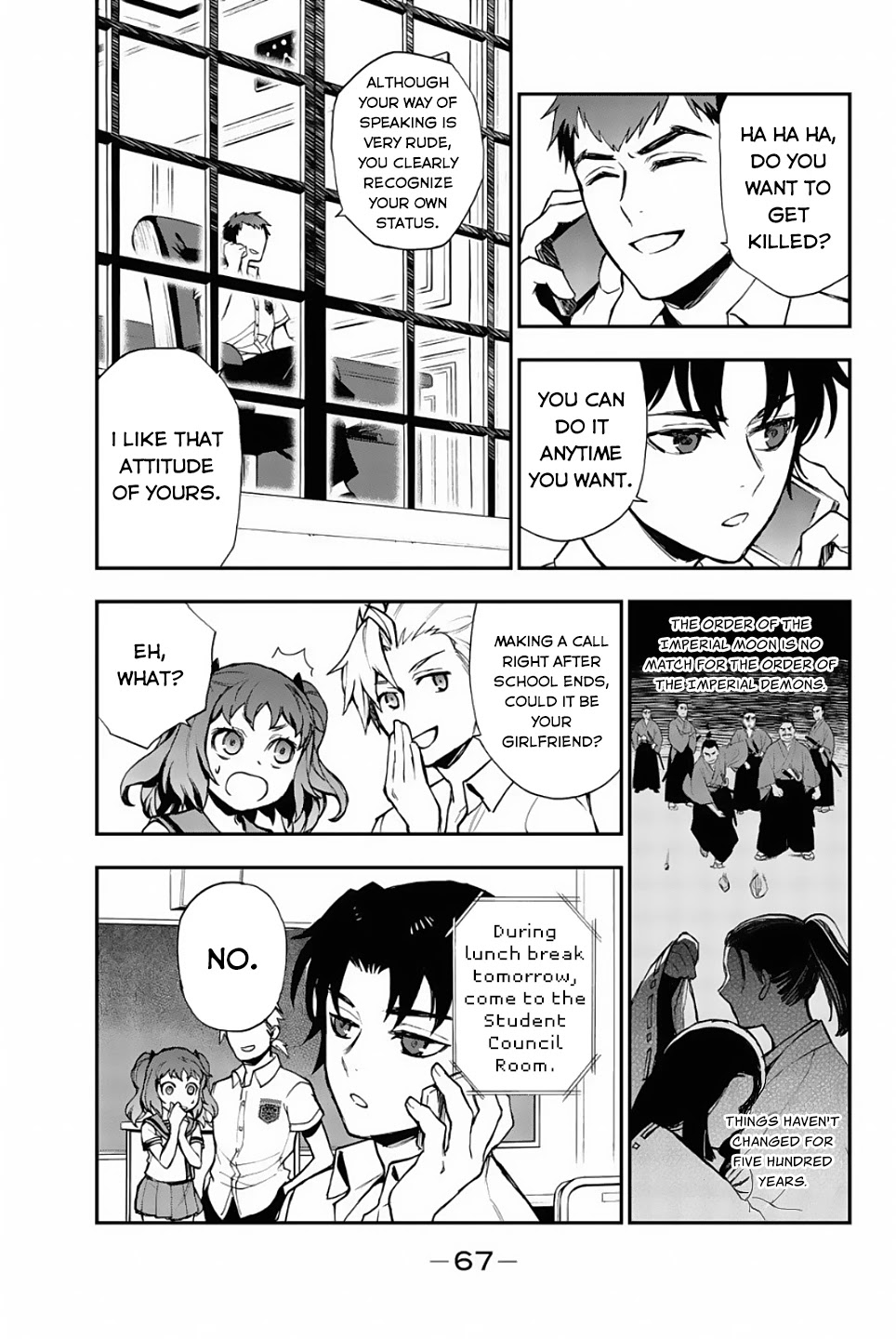 Owari no Seraph: Guren Ichinose's Catastrophe at 16 Chapter 14 page 18 - Chapter 14